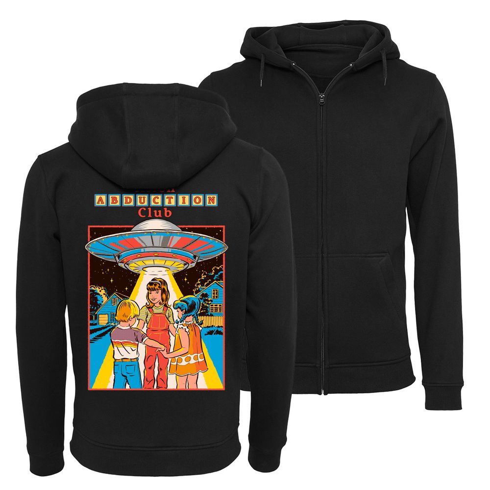 Steven Rhodes - Alien Abduction Club - Zip-Hoodie