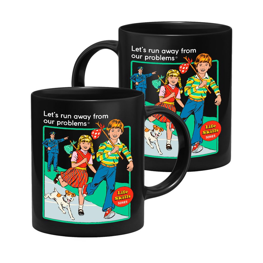 Steven Rhodes - Let's Run Away - Mug