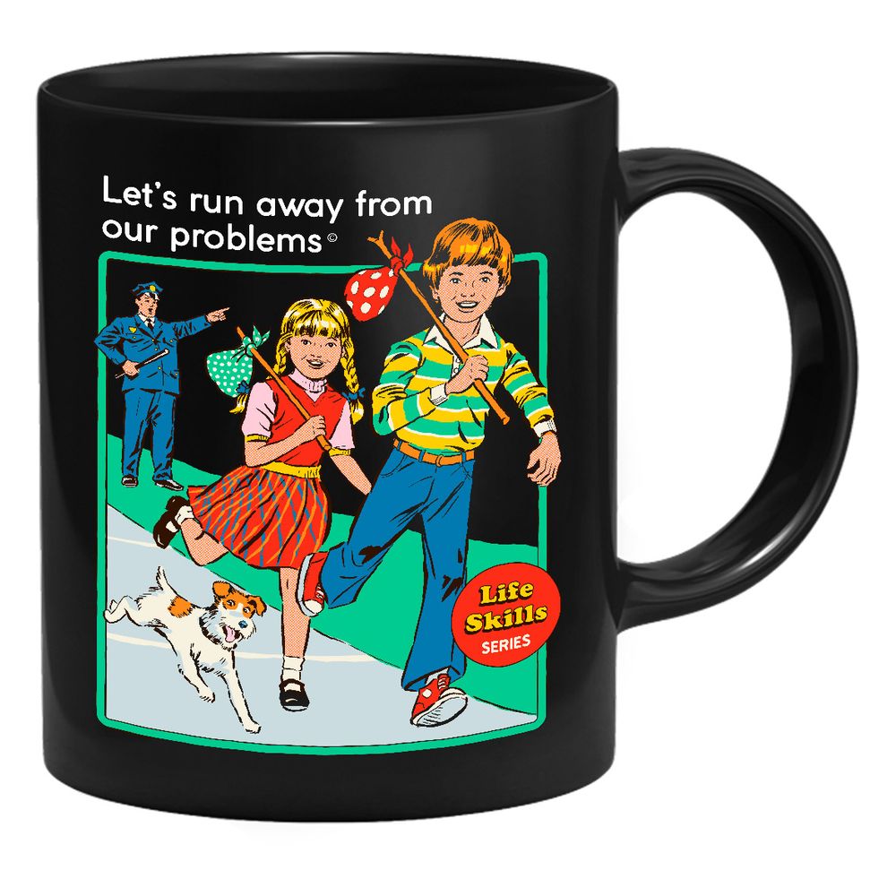 Steven Rhodes - Let's Run Away - Mug