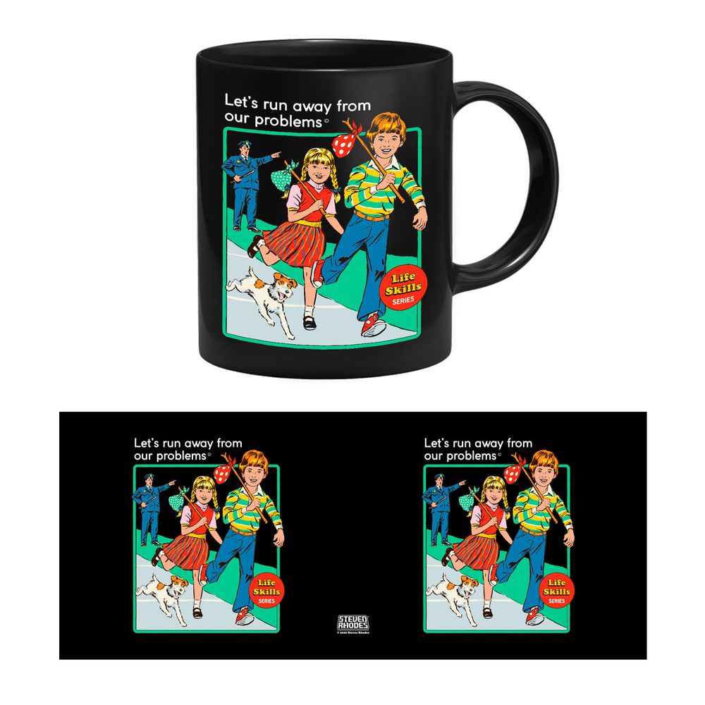 Steven Rhodes - Let's Run Away - Mug