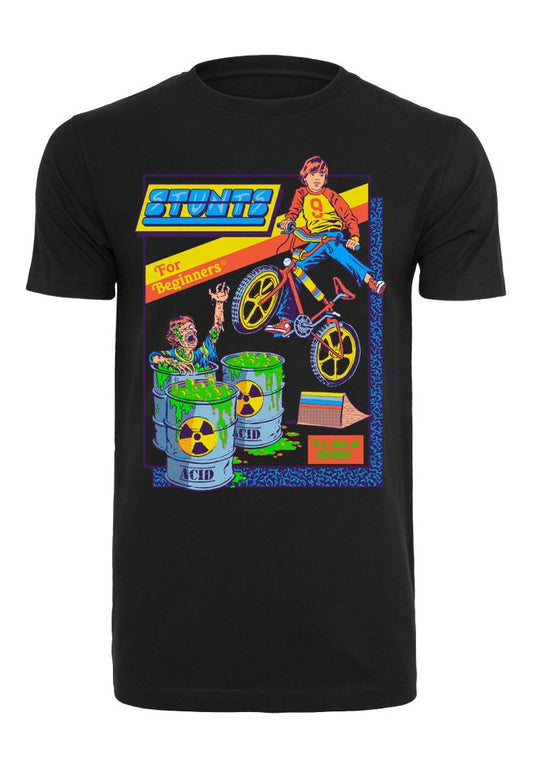 Steven Rhodes - Stunts for Beginners - T-Shirt