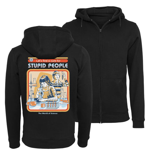 Steven Rhodes - A Cure For Stupid People - Zip-Hoodie