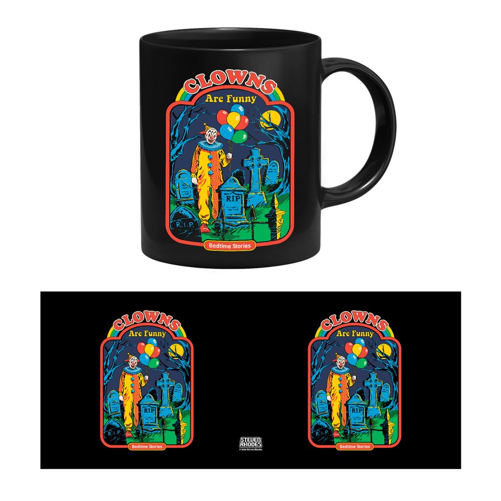 Steven Rhodes - Clowns Are Funny - Mug