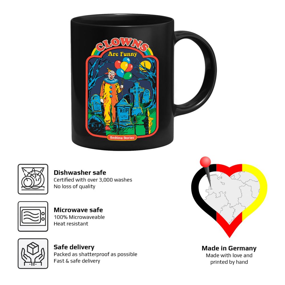 Steven Rhodes - Clowns Are Funny - Mug