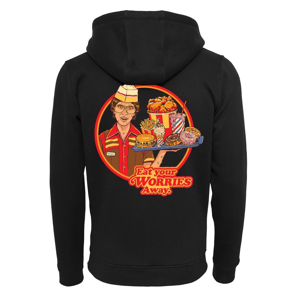 Steven Rhodes - Eat Your Worries - Zip-Hoodie