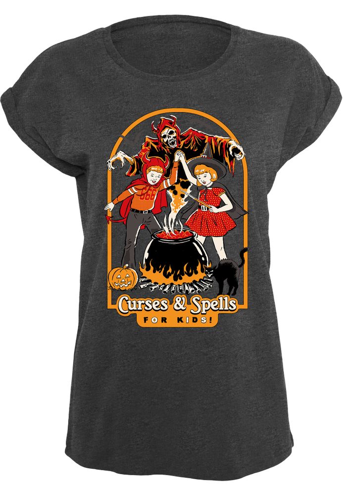 Steven Rhodes - Curses & Spells - Girlshirt