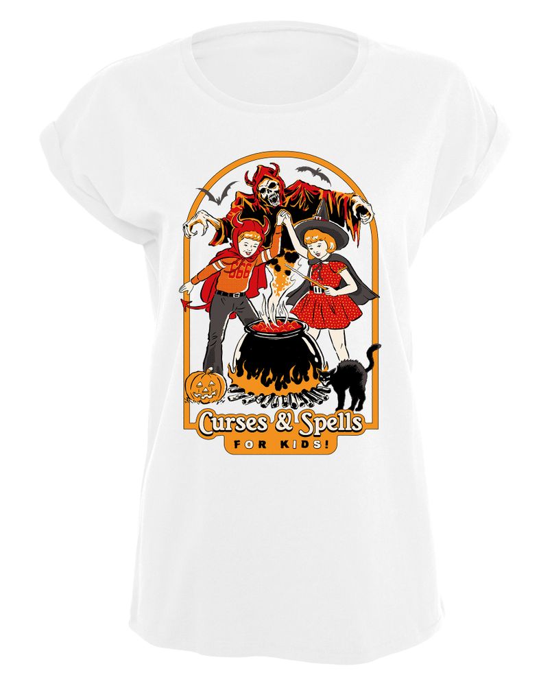 Steven Rhodes - Curses & Spells - Girlshirt