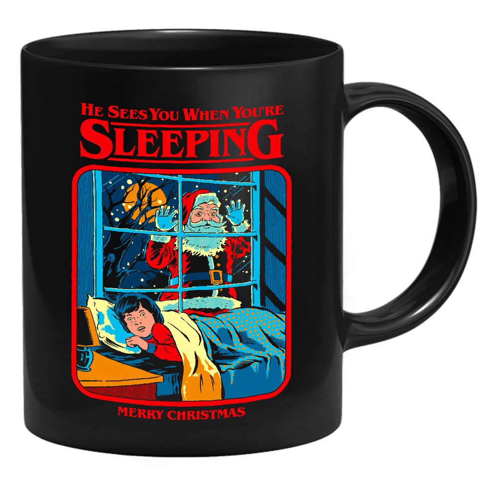 Steven Rhodes - He Sees You When You're Sleeping - Mug