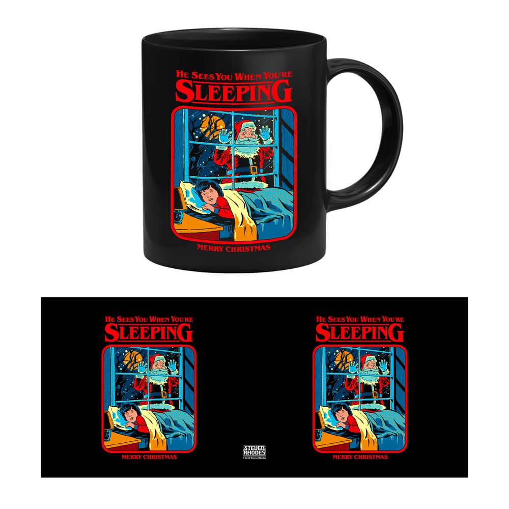 Steven Rhodes - He Sees You When You're Sleeping - Mug