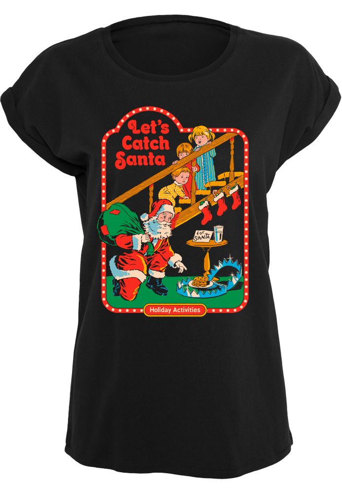 Steven Rhodes - Let's Catch Santa - Girlshirt