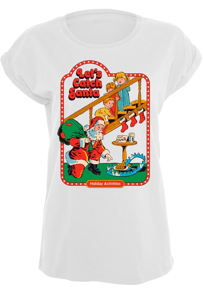 Steven Rhodes - Let's Catch Santa - Girlshirt