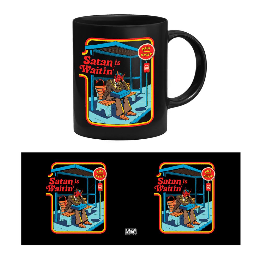 Steven Rhodes - Satan is Waitin' - Mug