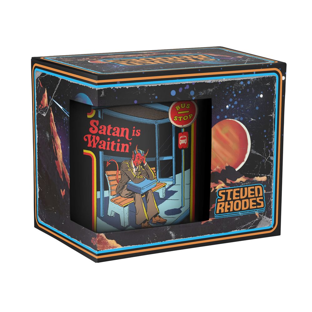 Steven Rhodes - Satan is Waitin' - Mug