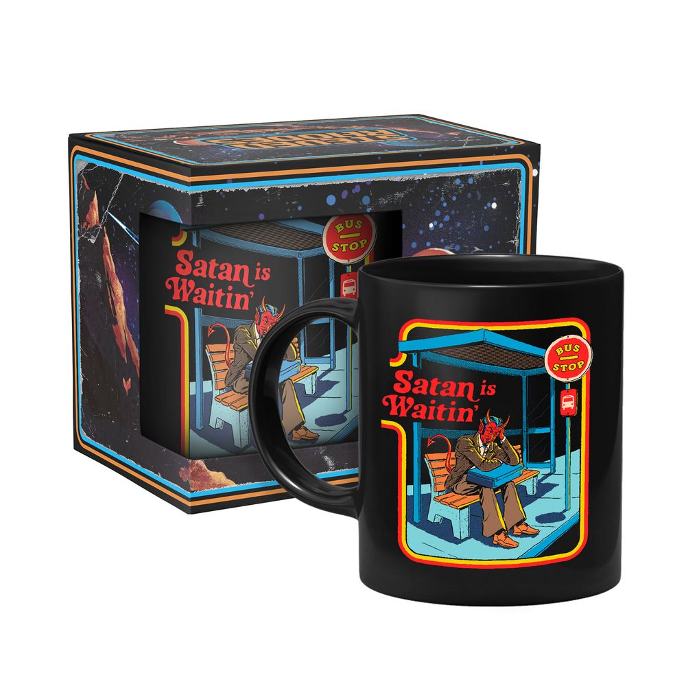 Steven Rhodes - Satan is Waitin' - Mug
