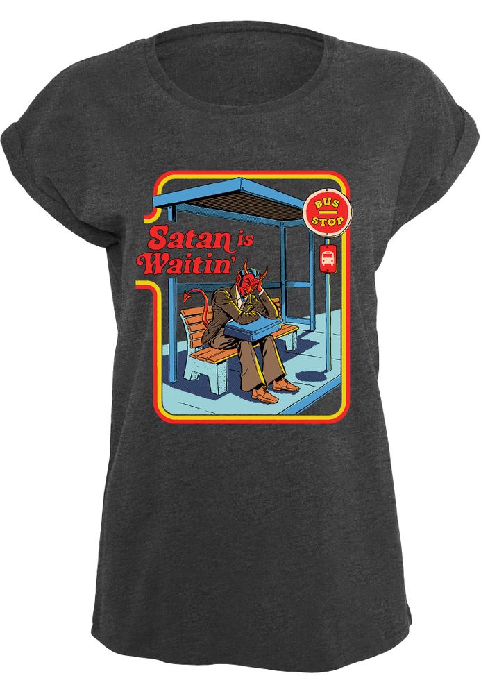 Steven Rhodes - Satan is Waitin' - Girlshirt