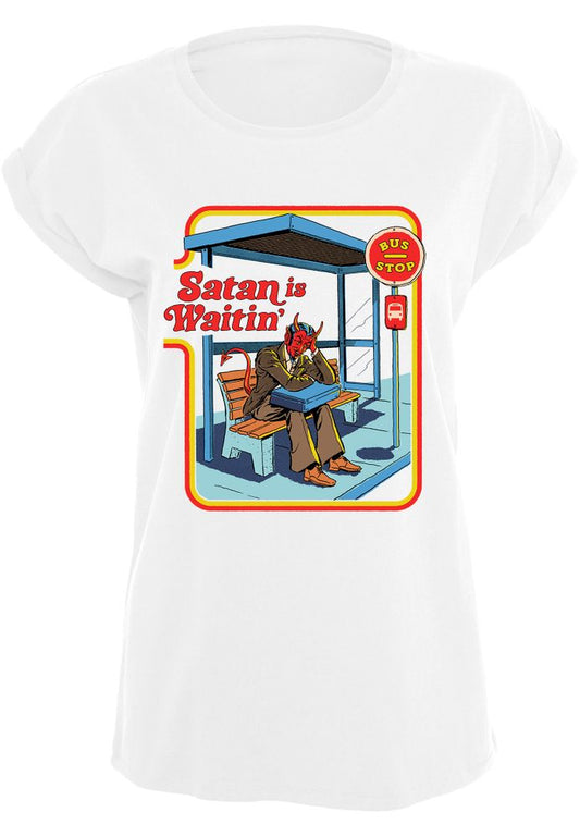 Steven Rhodes - Satan is Waitin' - Girlshirt