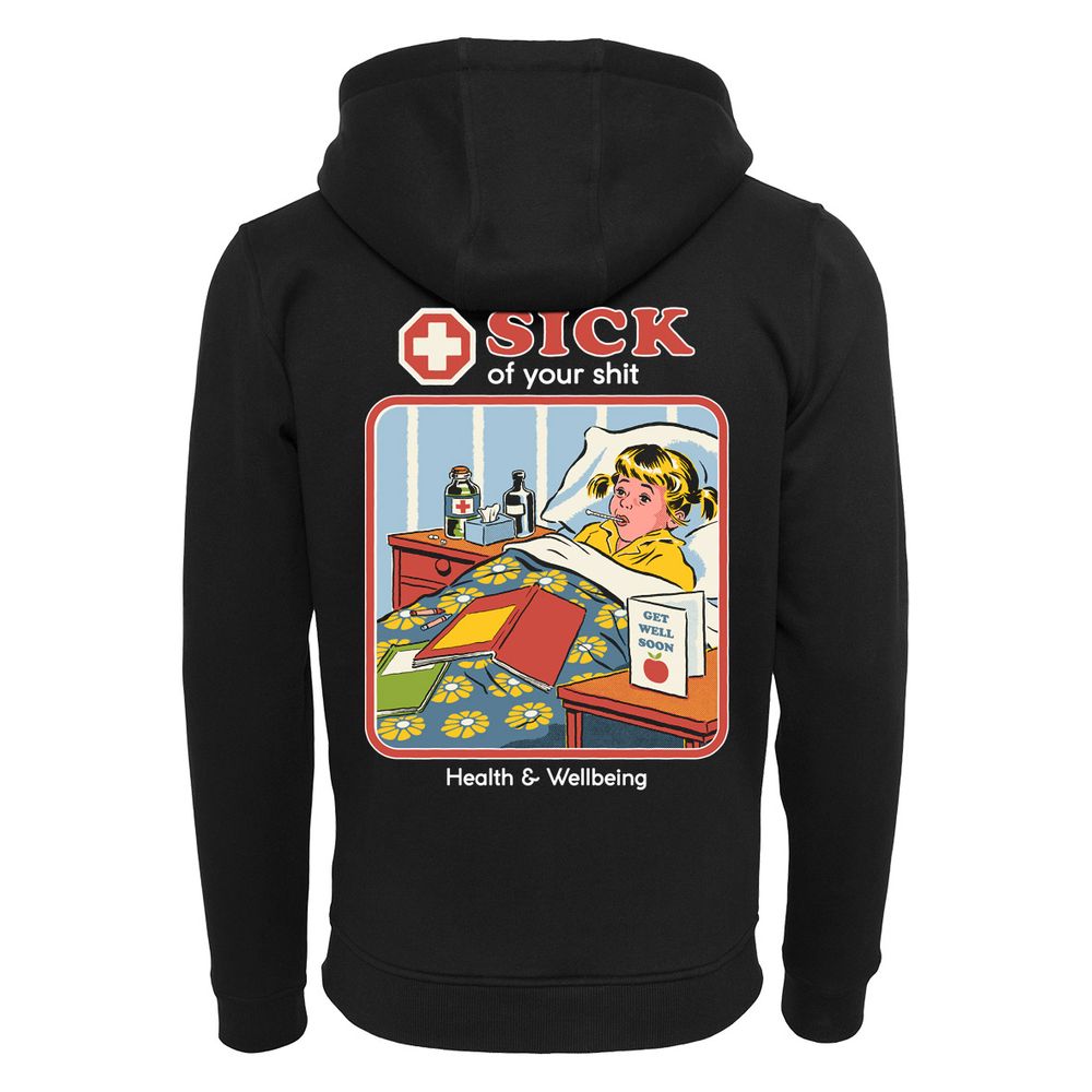 Steven Rhodes - Sick Of Your Shit - Zip-Hoodie