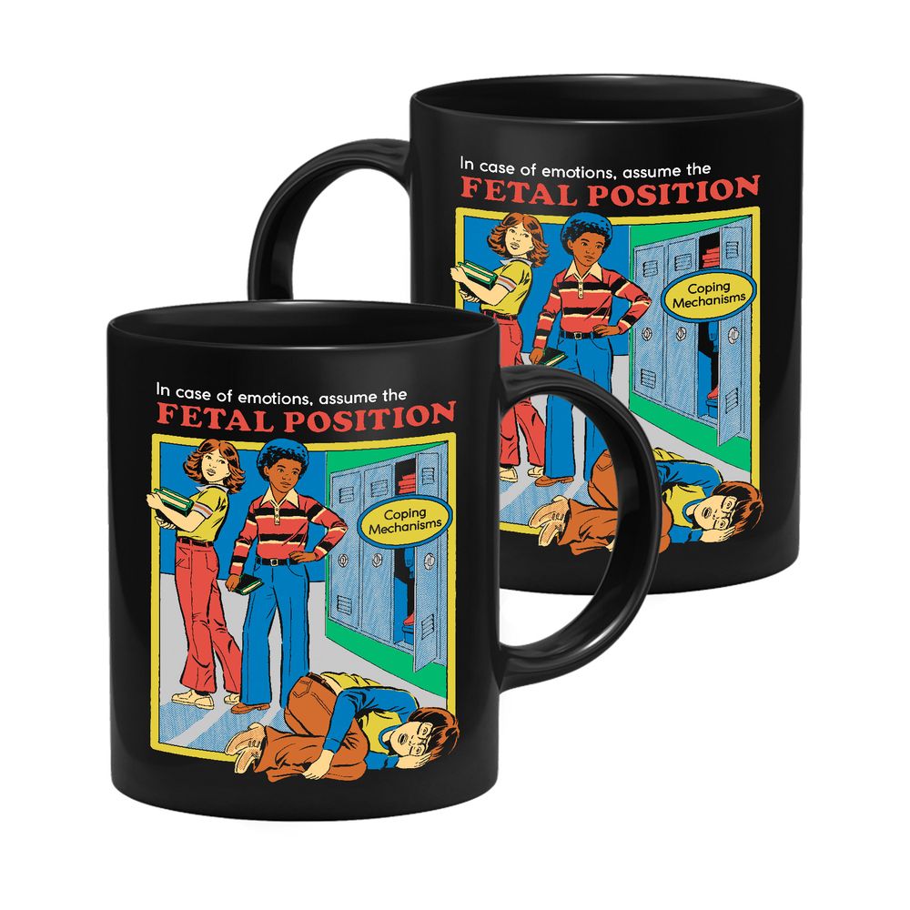 Steven Rhodes - Assume the Fetal Position - Mug