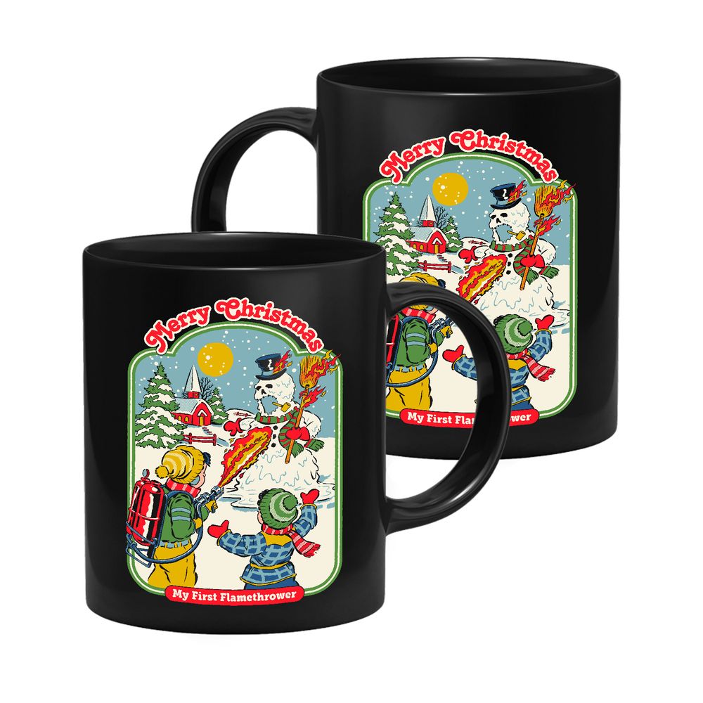 Steven Rhodes - My First Flamethrower - Tasse
