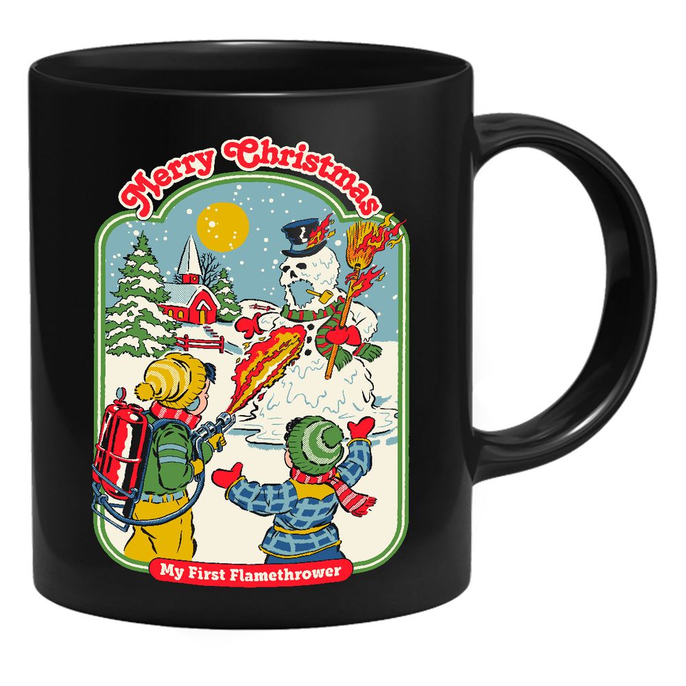 Steven Rhodes - My First Flamethrower - Tasse