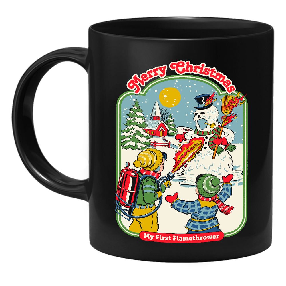 Steven Rhodes - My First Flamethrower - Tasse
