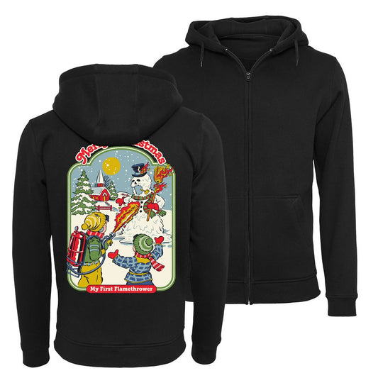 Steven Rhodes - My First Flamethrower - Zip-Hoodie