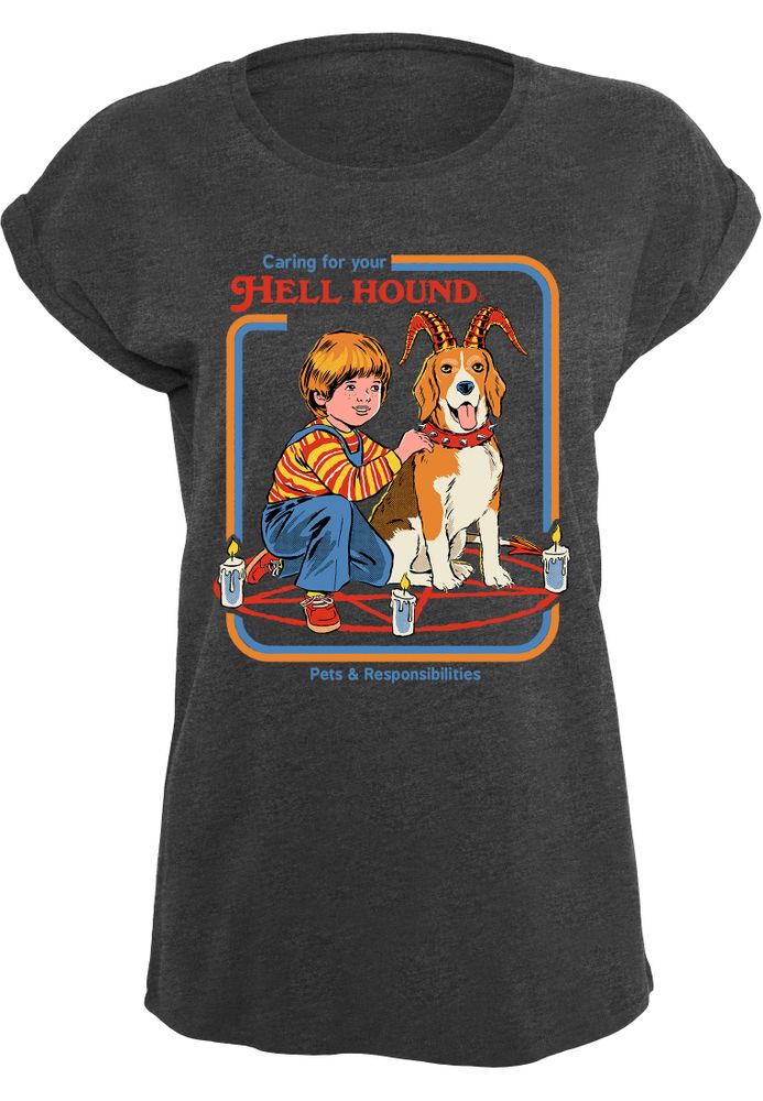 Steven Rhodes - Caring for your hell hound - Girlshirt