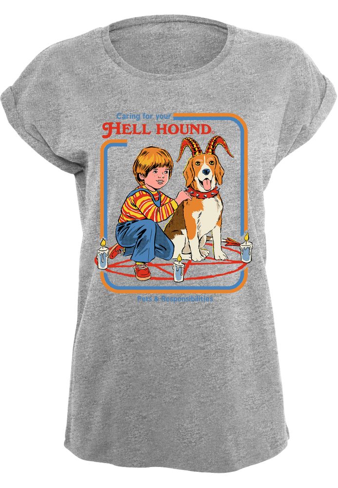 Steven Rhodes - Caring for your hell hound - Girlshirt