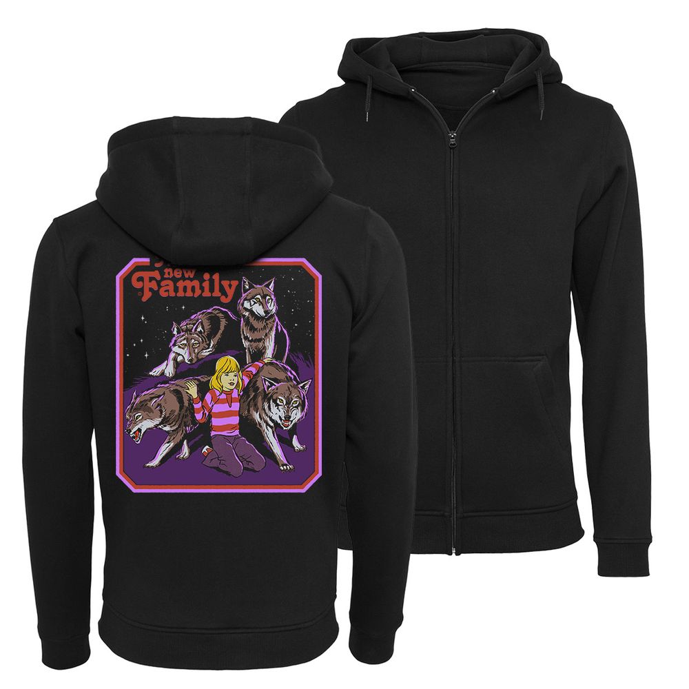 Steven Rhodes - My New Family - Zip-Hoodie