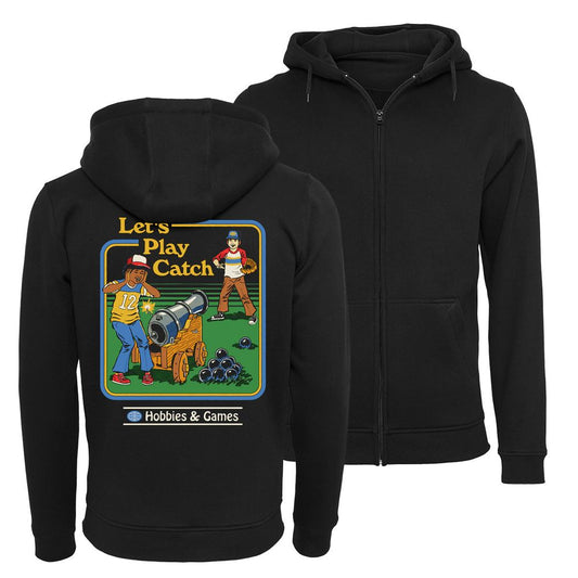 Steven Rhodes - Let's Play Catch - Zip-Hoodie