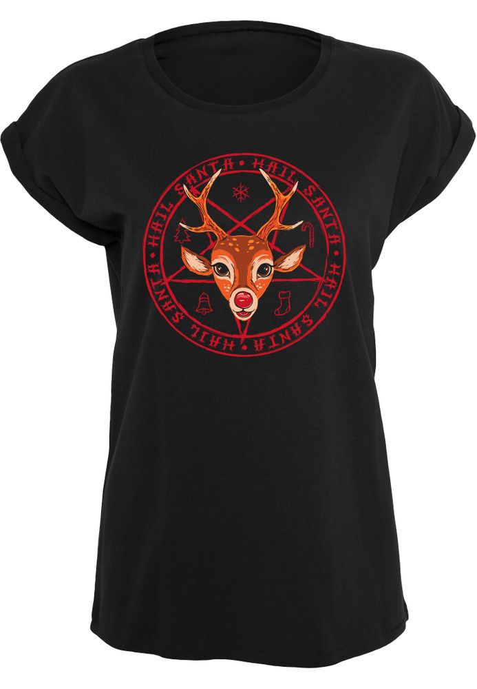 Steven Rhodes - Hail Santa - Girlshirt