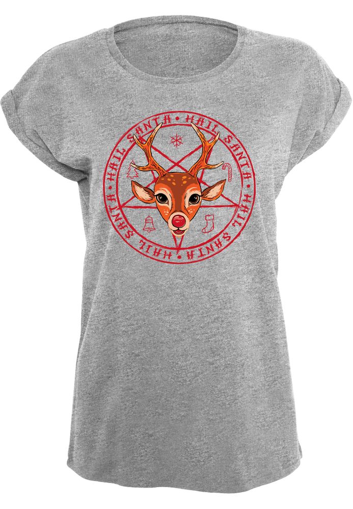 Steven Rhodes - Hail Santa - Girlshirt