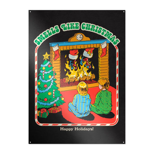 Steven Rhodes - Smells Like Christmas - Metallschild