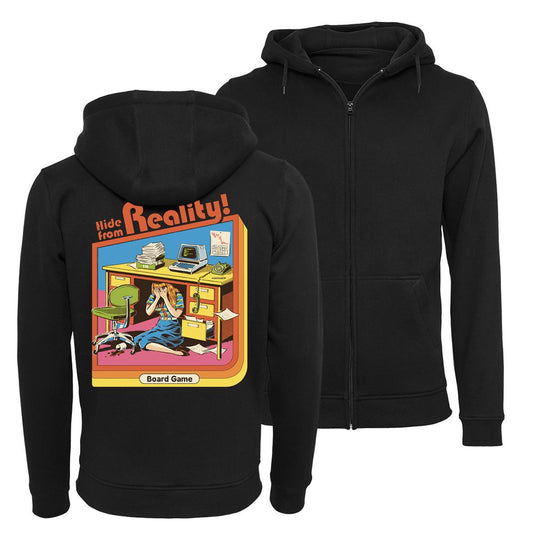 Steven Rhodes - Hide From Reality - Zip-Hoodie