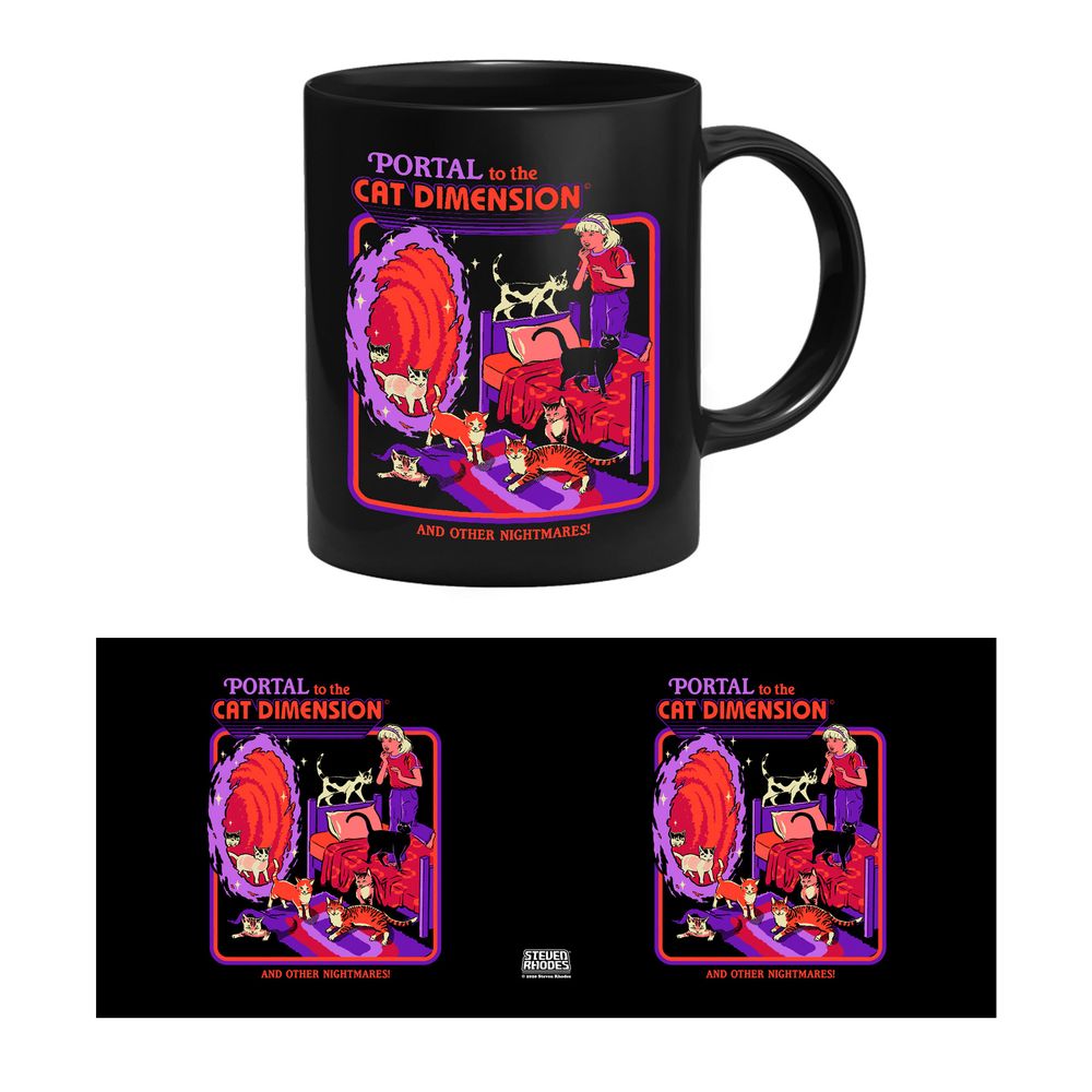 Steven Rhodes - The Cat Dimension - Tasse