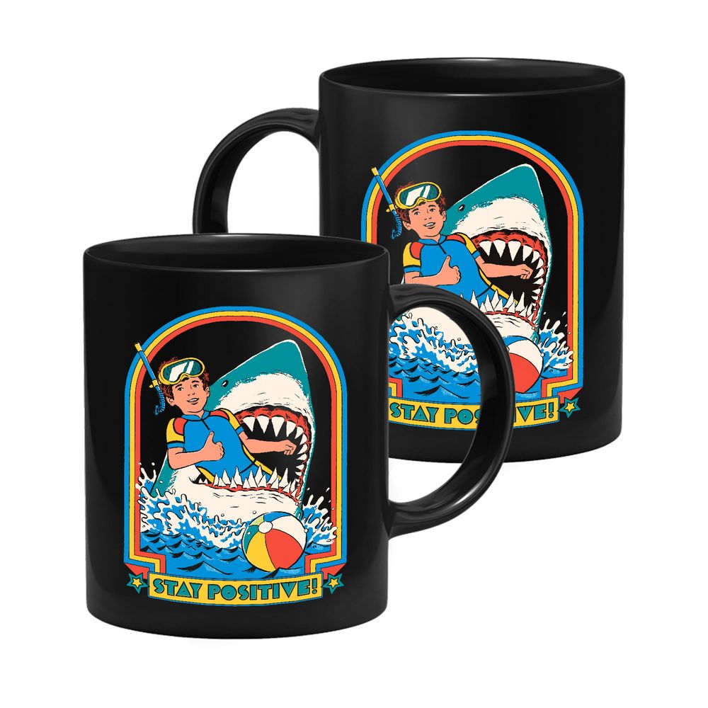 Steven Rhodes - Stay Positive - Tasse