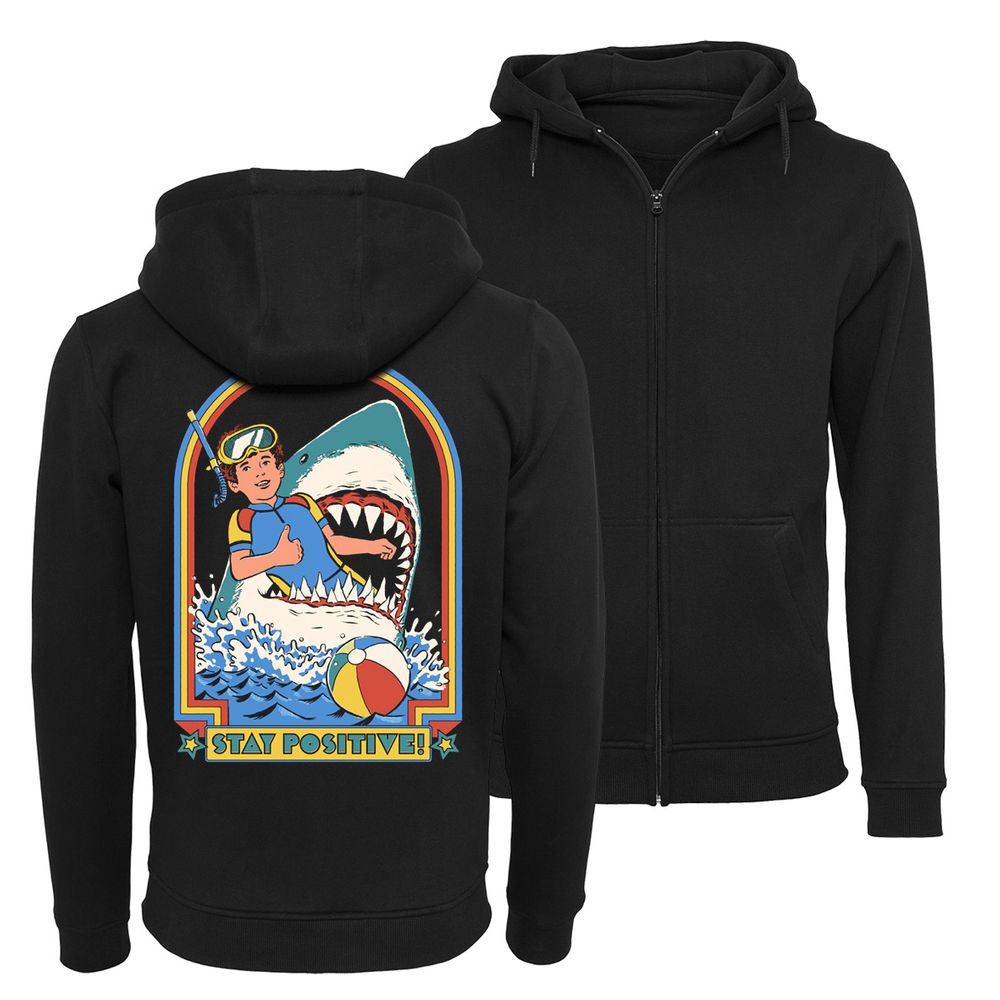 Steven Rhodes - Stay Positive - Zip-Hoodie