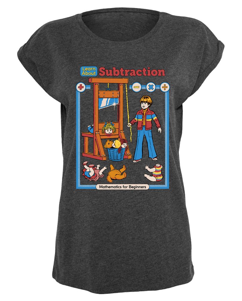 Steven Rhodes - Learn About Subtraction - Girlshirt