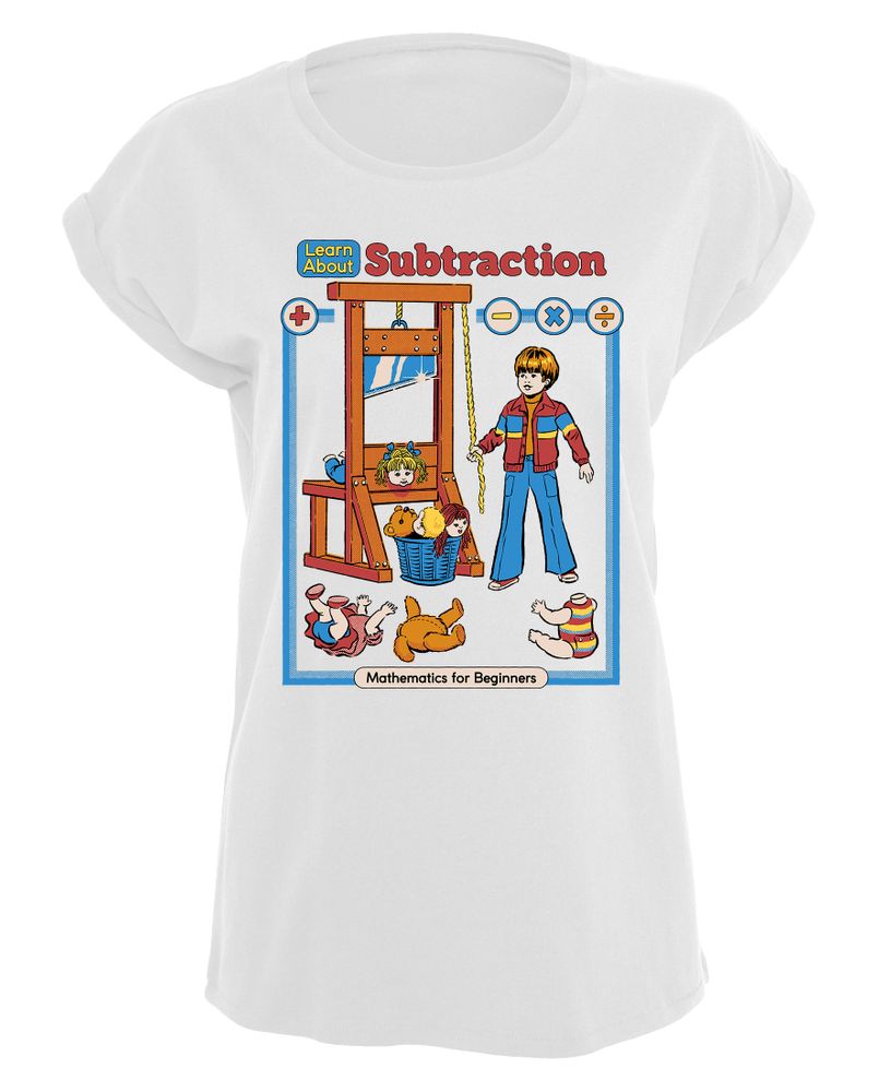 Steven Rhodes - Learn About Subtraction - Girlshirt