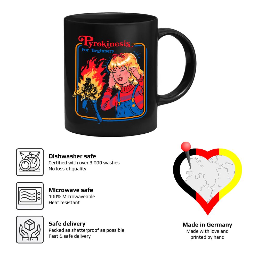 Steven Rhodes - Pyrokinesis For Beginners - Tasse