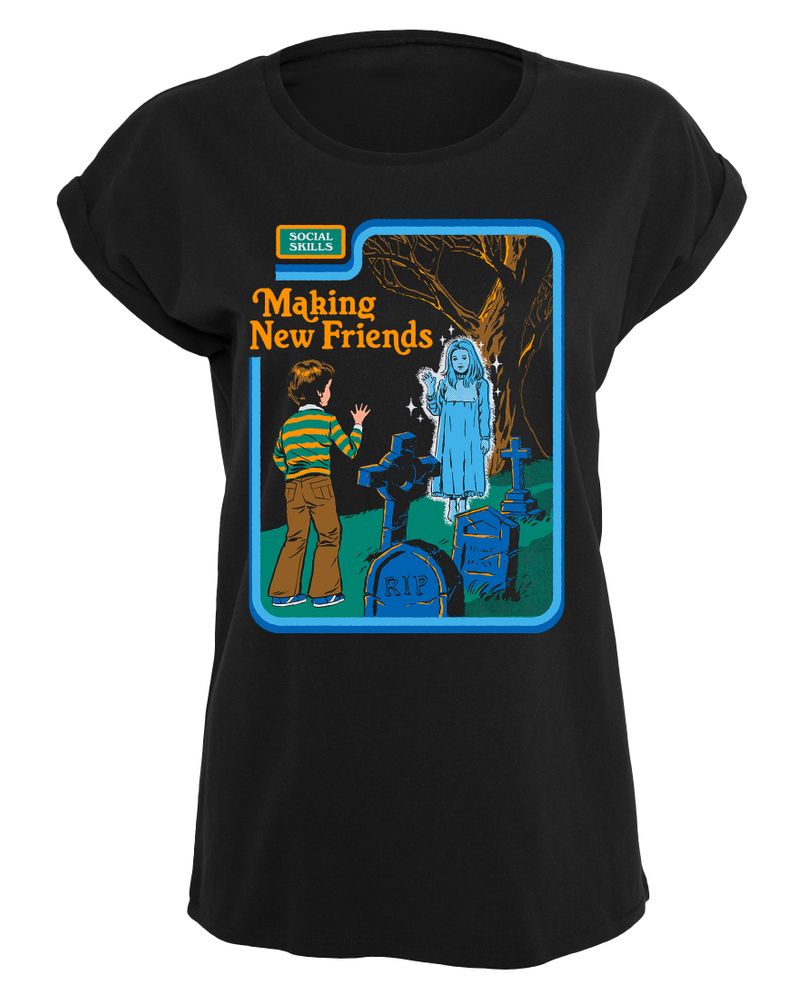 Steven Rhodes - Making New Friends - Girlshirt