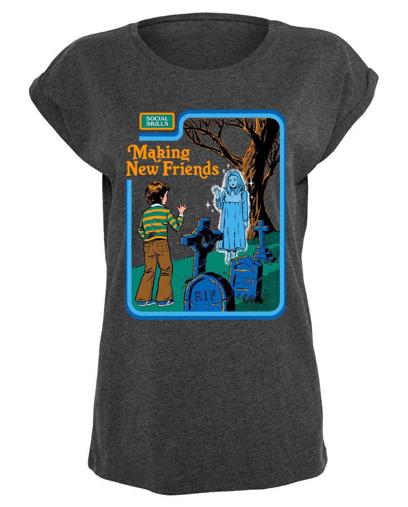 Steven Rhodes - Making New Friends - Girlshirt