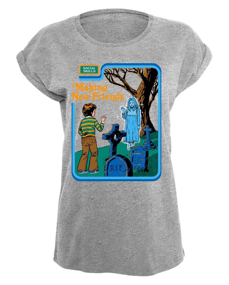 Steven Rhodes - Making New Friends - Girlshirt