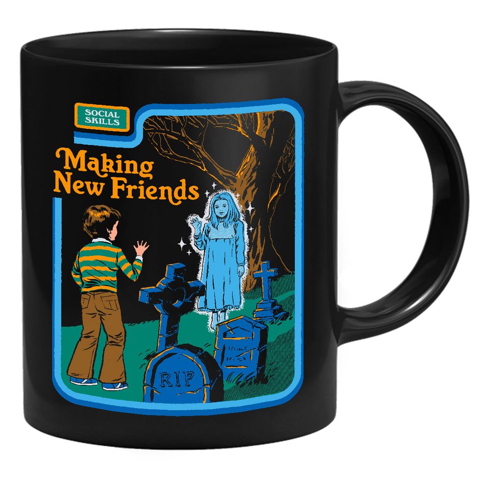Steven Rhodes - Making New Friends - Tasse