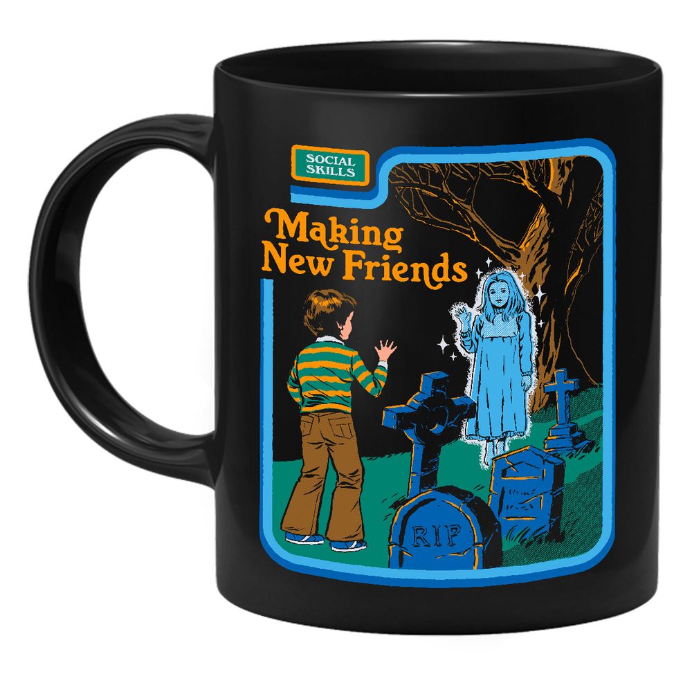 Steven Rhodes - Making New Friends - Tasse