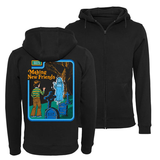 Steven Rhodes - Making New Friends - Zip-Hoodie