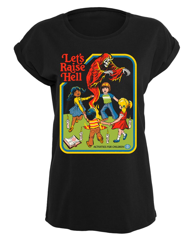 Steven Rhodes - Let's Raise Hell - Girlshirt