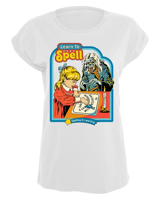 Steven Rhodes - Learn to Spell - Girlshirt