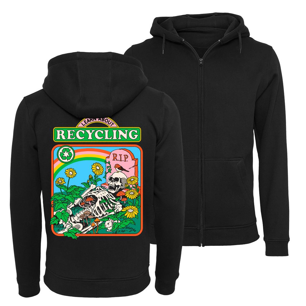 Steven Rhodes - Recycling - Zip-Hoodie