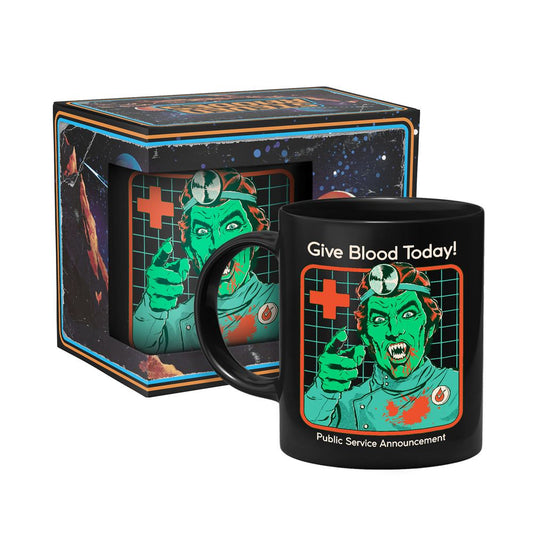 Steven Rhodes - Give Blood Today - Mug